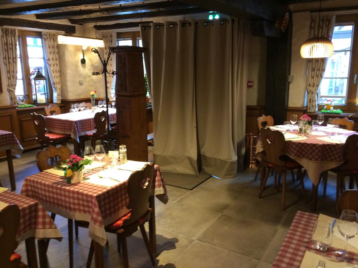 Auberge Des Trois Chateaux Eguisheim Exterior foto