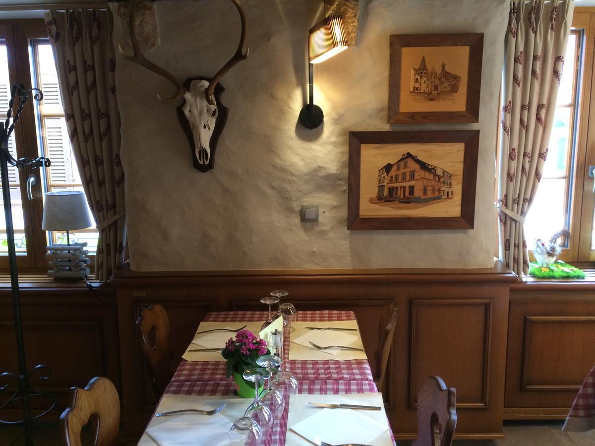 Auberge Des Trois Chateaux Eguisheim Exterior foto
